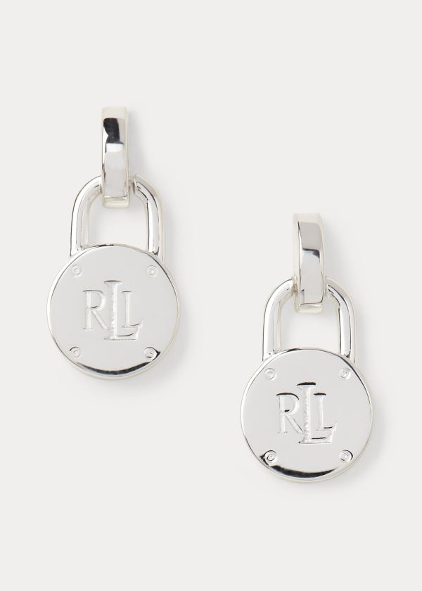 Ralph Lauren Sterling Padlock Studs Dame Danmark (CWLNG0357)